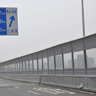 4x8ft 92% Highway Transparent Sound Barrier Fence Noise Barrier For Road