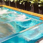Heat Resistant Swimming Pool Clear Aquarium Acrylic Sheets 1.2g/Cm3
