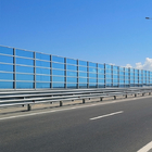 Highway Airport Polycarbonate Acrylic Sound Barrier Fence Perspex