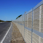 Highway Perforated Metal Acoustic Panels Aluminum Fence Facade Panel