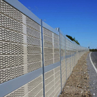 Noise Barrier Fence Perforated Aluminum Acoustic Panels For Highway