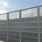 Curved Shape Acoustic Sound Noise Barrier Fence Transparent Soundproof