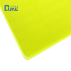 Fluorescent Neon Translucent Green Color Cast Acrylic Plexiglass Sheet For Signage