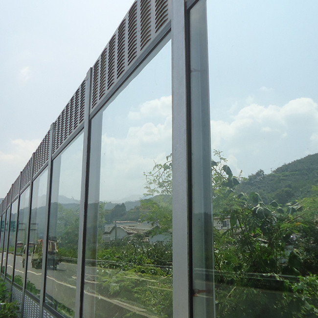 Highway Railway PC Acoustic Noise Barrier Panel Sound Barrier Fence
