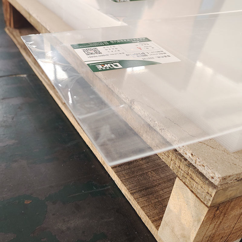 92% High Light Transmission Optical Acrylic Sheet Virgin Mitsubishi MMA Material  Custom Cutting Service for Display