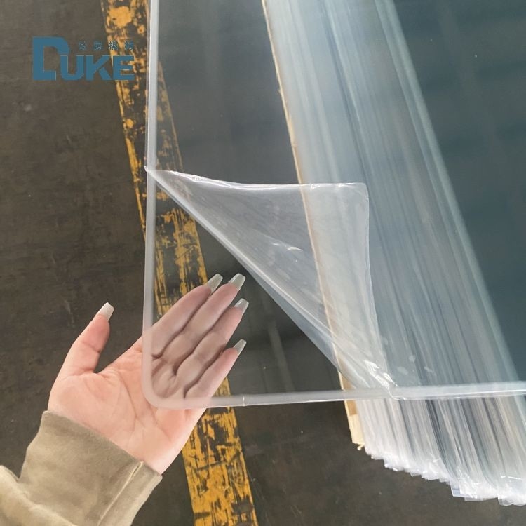 Duke Optical-Grade Cast Acrylic Sheet 100% Virgin Mitsubishi MMA High Clarity 92% Mirror Precision 10mm 2mm UV Board Cutting