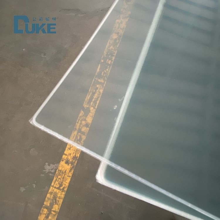 Duke Optical-Grade Cast Acrylic Sheet 100% Virgin Mitsubishi MMA High Clarity 92% Mirror Precision 10mm 2mm UV Printable Plastic