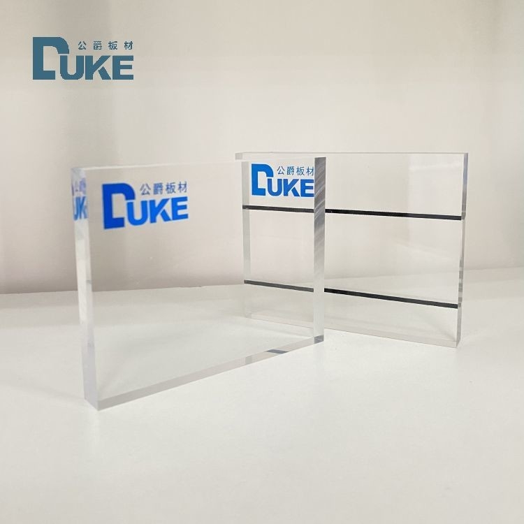Duke Manufacturer's 8mm Anti-UV Acrylic Board 20x30ft SoundProof Fence UV 4mm PMMA for Municipal Construction Engraving Included