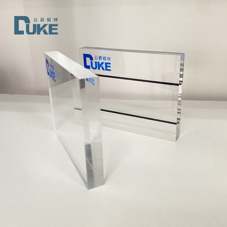 Duke Manufacturer's 8mm Anti-UV Acrylic Board 20x30ft SoundProof Fence UV 4mm PMMA for Municipal Construction Engraving Included