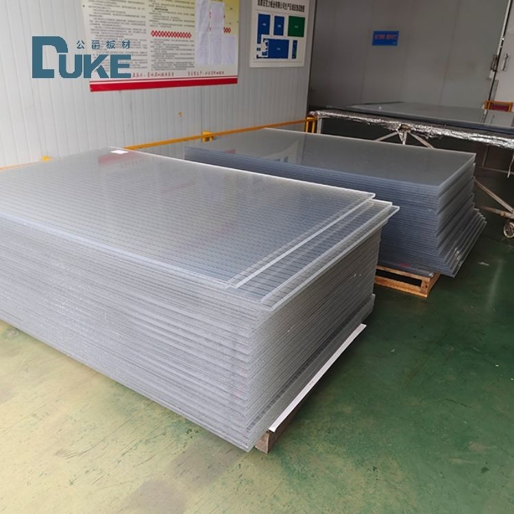 Duke Manufacturer's 8mm Anti-UV Acrylic Board 20x30ft SoundProof Fence UV 4mm PMMA for Municipal Construction Engraving Included