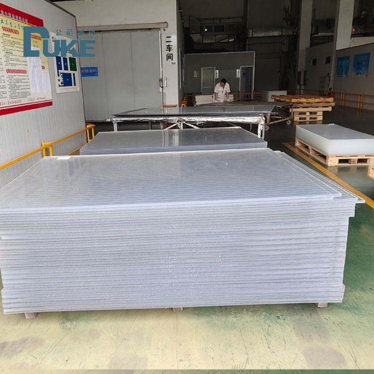 Duke Manufacturer's 8mm Anti-UV Acrylic Board 20x30ft SoundProof Fence UV 4mm PMMA for Municipal Construction Engraving Included