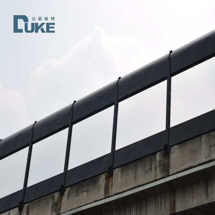 Duke Manufacturer's 8mm Anti-UV Acrylic Board 20x30ft SoundProof Fence UV 4mm PMMA for Municipal Construction Engraving Included
