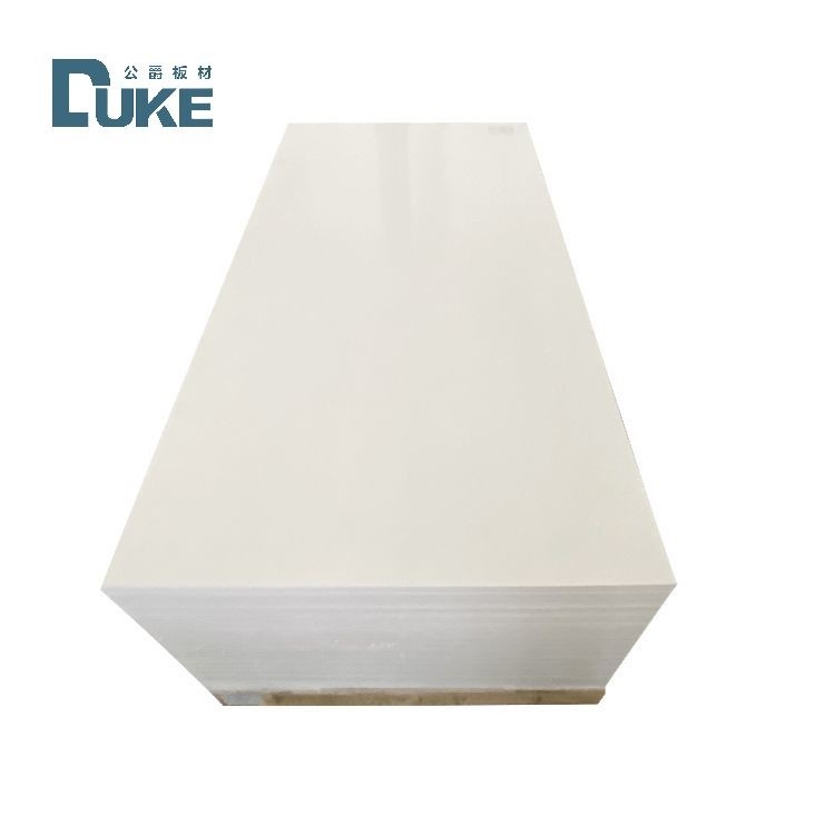 DUKE Sanitary Grade Anti-Mold 3mm White PMMA Bathtub Customizable Cast Acrylic Sheet PE 5mm 8mm Customizable Cutting Service