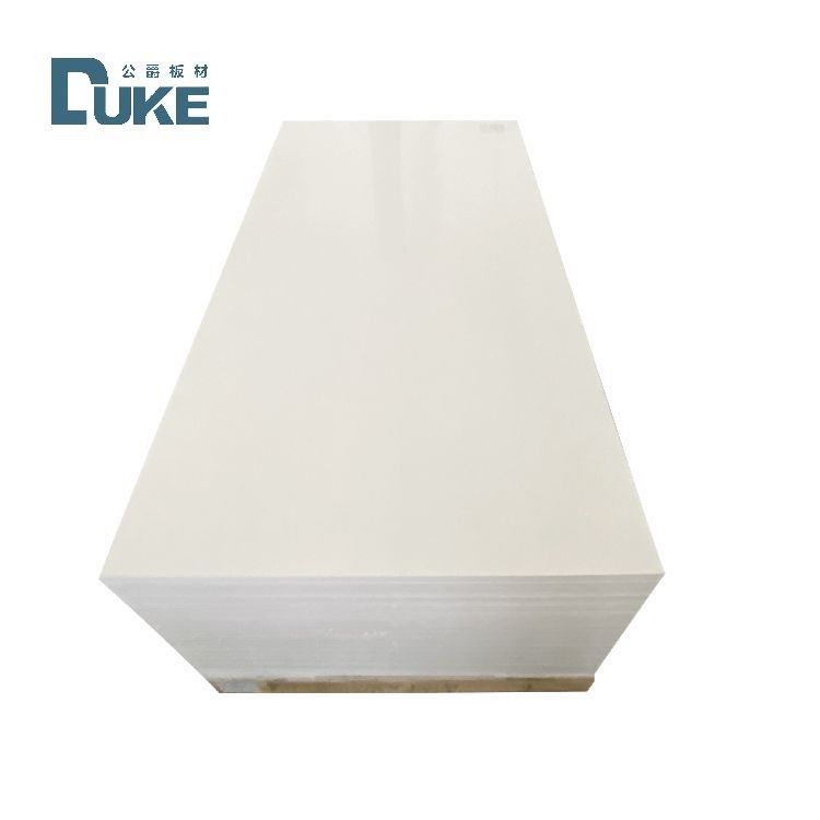 DUKE Sanitary Grade Anti-Mold Cast Acrylic Sheet 3mm White PMMA for Bathtub Customizable Cutting Service 