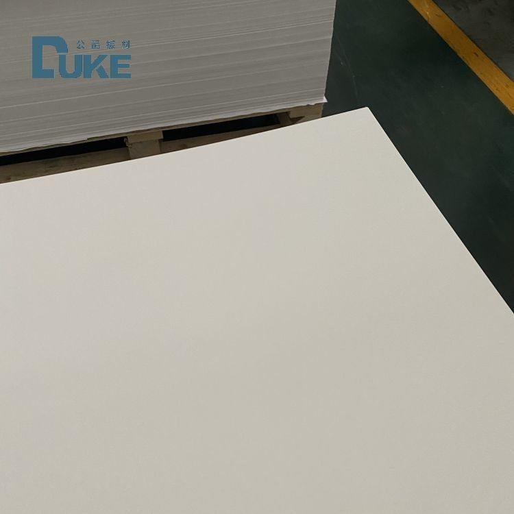 DUKE Sanitary Grade Anti-Mold Cast Acrylic Sheet 3mm White PMMA for Bathtub Customizable Cutting Service 