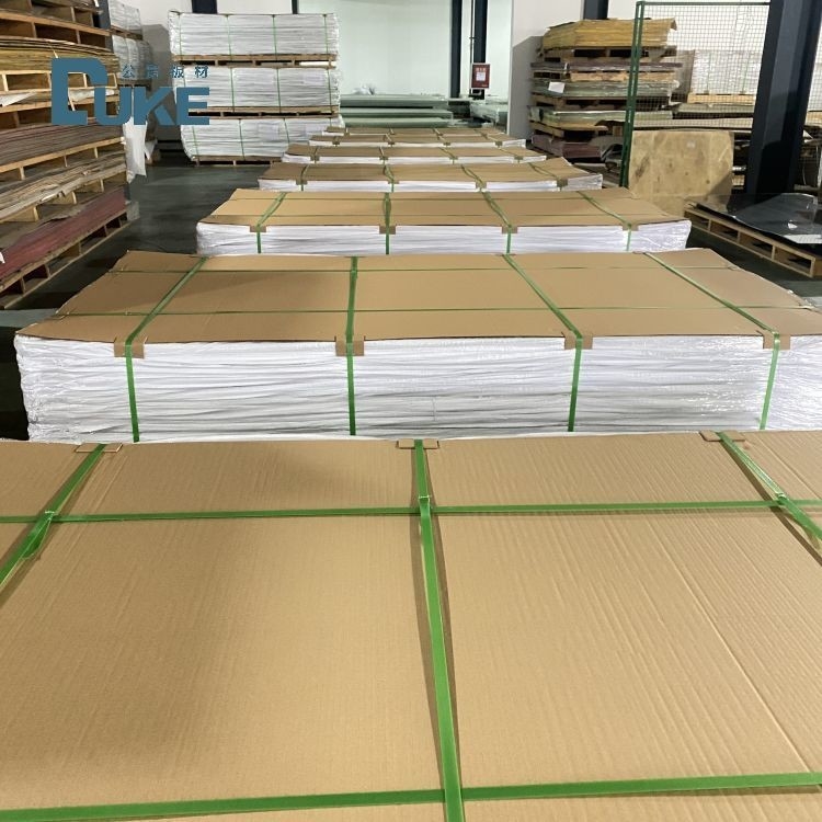 DUKE Sanitary Grade Anti-Mold 3mm White PMMA Bathtub Customizable Cast Acrylic Sheet PE 5mm 8mm Customizable Cutting Service