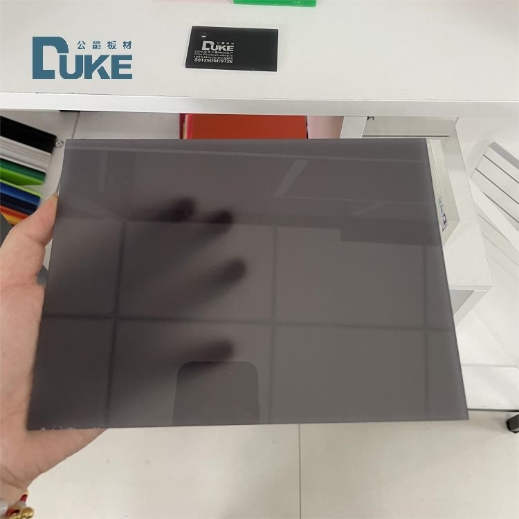 Uniform Light Plastic Acrylic Sign Black And White Night Sheet Outdoor Day Night Signage Board