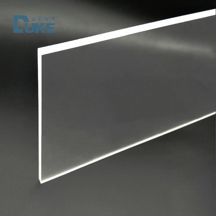 Uniform Light Transmittance Nano LGP Edge Lit Smooth Surface Clear Acrylic Light Guide Plate
