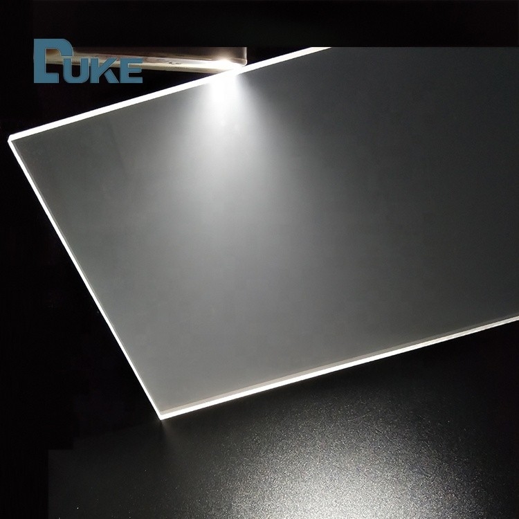 Uniform Light Transmittance Nano LGP Edge Lit Smooth Surface Clear Acrylic Light Guide Plate