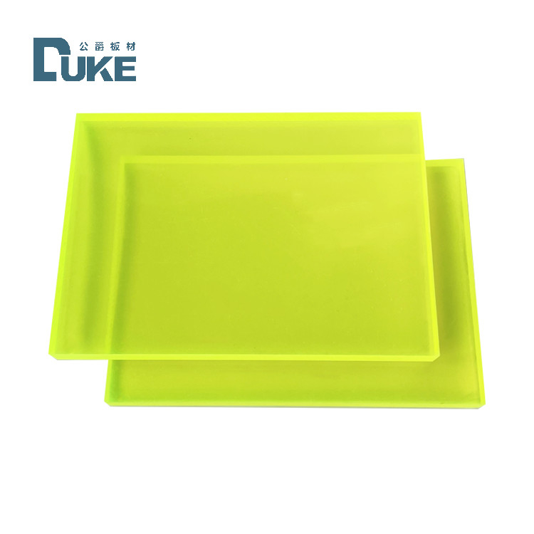 15mm Thick Tinted Plexi Colorful Acrylic Sheets Plastic Sheet For Signage