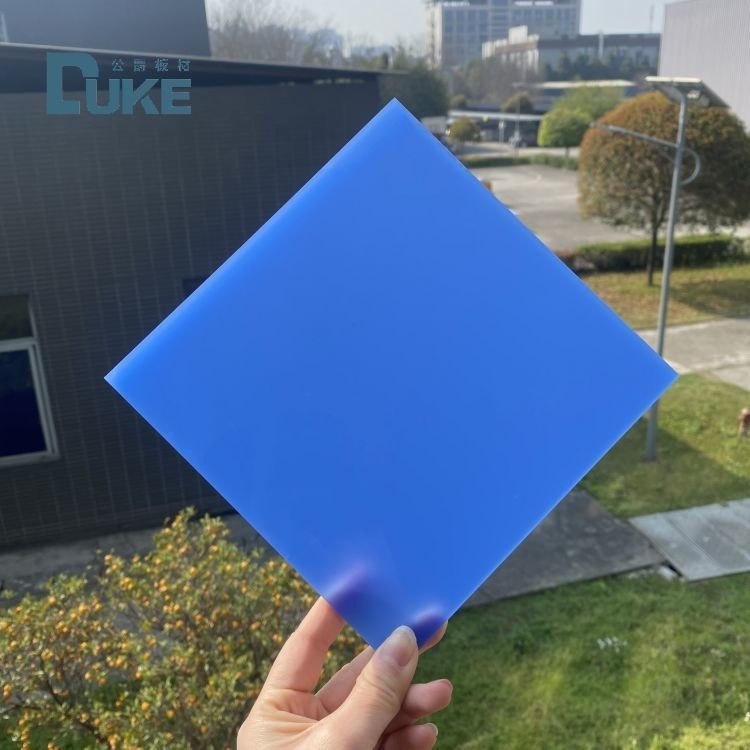 Duke Blue And White Day& Night Acrylic Sheet For Led Light Box Advertising Display