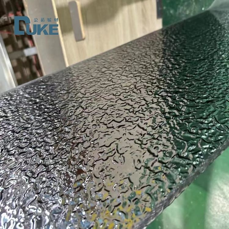 Duke Colored Texture Acrylic Sheet For Interior Room Decoration Patterned Prismatic Sheet