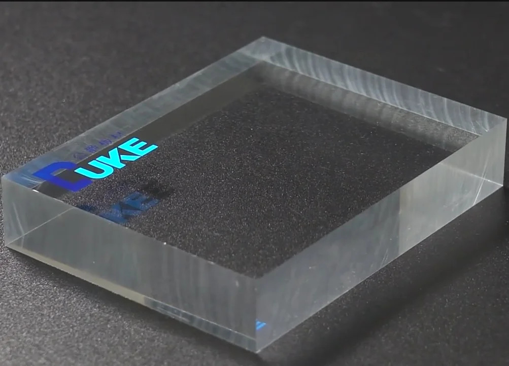 92% High Light Transmission Optical Acrylic Sheet Virgin Mitsubishi MMA Material  Custom Cutting Service for Display