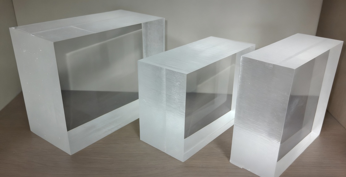 Transparent Acrylic Wall Panels System for Infinity Edge Pool Custom Manufacturing & CNC Cutting Service