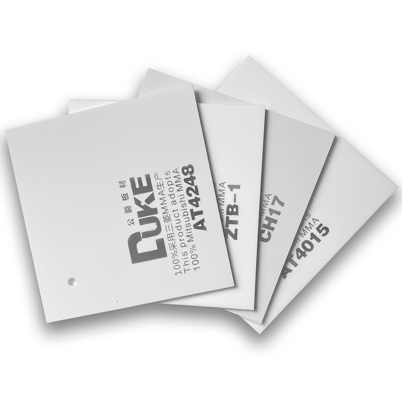 DUKE 3mm White Flexible Acrylic Plexiglass Plastic Sheets 1900*1000*4mm