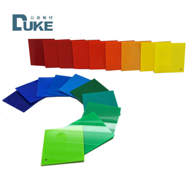 Translucent Colored 2mm Laser Cut Cast Acrylic Display Rack PMMA Board