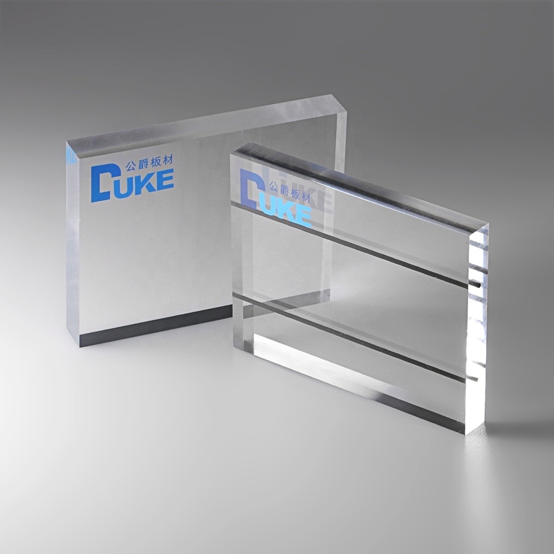 Pure Virgin Mitsubishi MMA 3mm Cast Acrylic Plate UV Resistant Plexiglass 1.2g/Cm3
