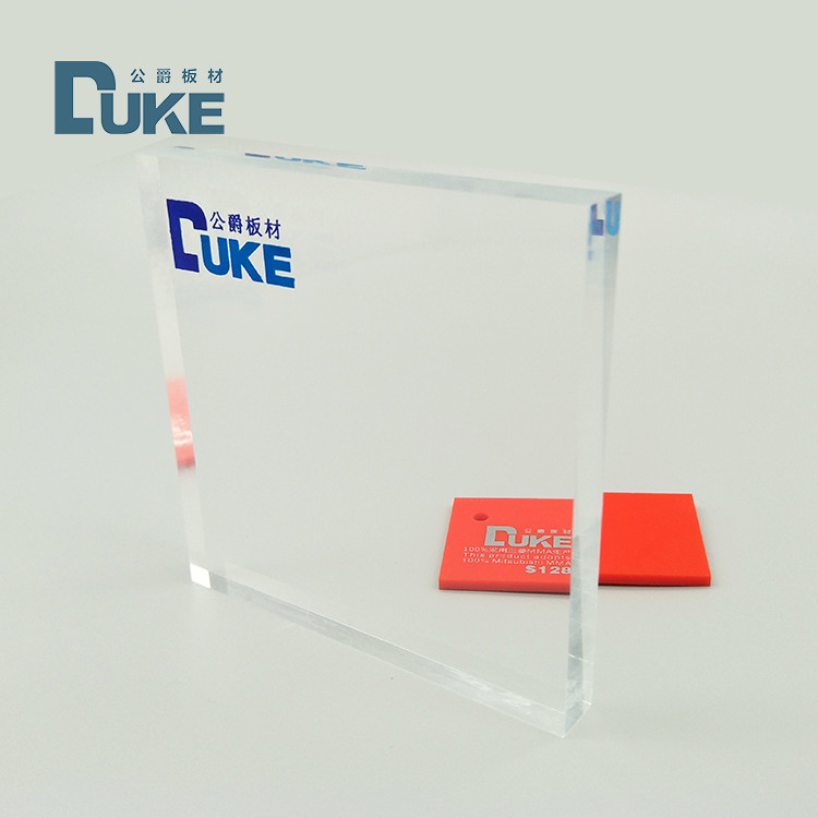Transmission 92% 6mm Clear Cast Acrylic Sheet For Sign Board Anti UV