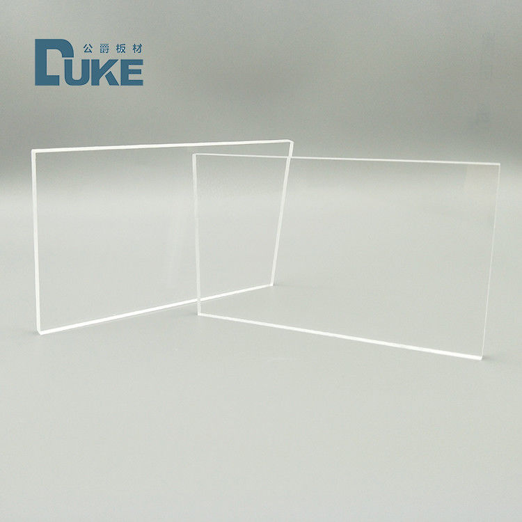 Standard Size 92% High Light Transmission Clear Plexiglass Panel with Custom Laser Cutting Service for Display