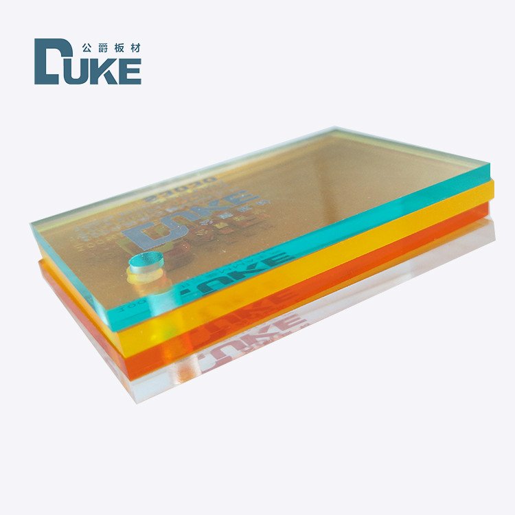 Mutil Color PMMA Flexible Plexiglass Clear Perspex Sheet 4mm 5mm