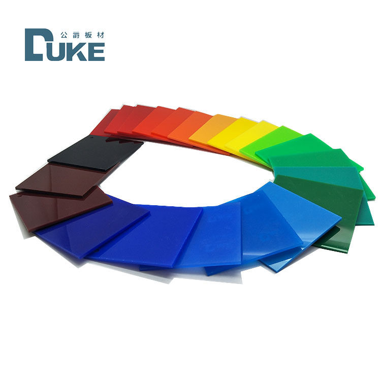 Duke 100% Virgin Cast Acrylic Sheet  2-40mm Thickness for Advertising Custom Colored Engraving & Cutting