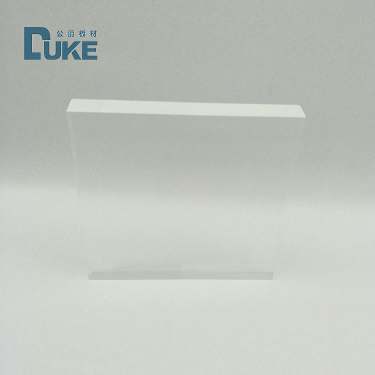 Hotel High Gloss Clear UV Resistant Perspex Sheet 2000*2000mm