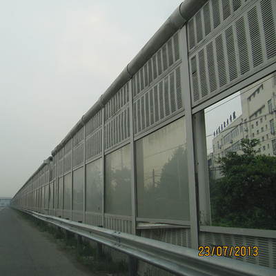 UV Protected Traffic Noise Barrier Fence Acrylic Sheet Noise Barrier