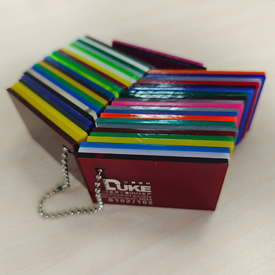 Colorful Acrylic PMMA Sheets Respect 5 Mm For Outdoor Sign Board