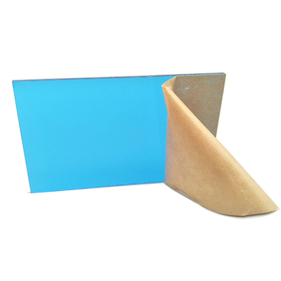 Blue 1220*2440mm Translucent Clear Anti UV Acrylic Sheet Signage Material
