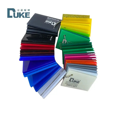 Duke 100% Virgin Mitsubishi Cast Acrylic Sheet Custom Colorful Bathtub Plastic Sheet Competitive Price 12mm 5mm Cutting MMA
