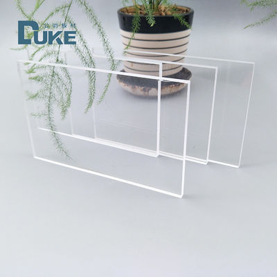 Standard Size 92% High Light Transmission Clear Plexiglass Panel with Custom Laser Cutting Service for Display